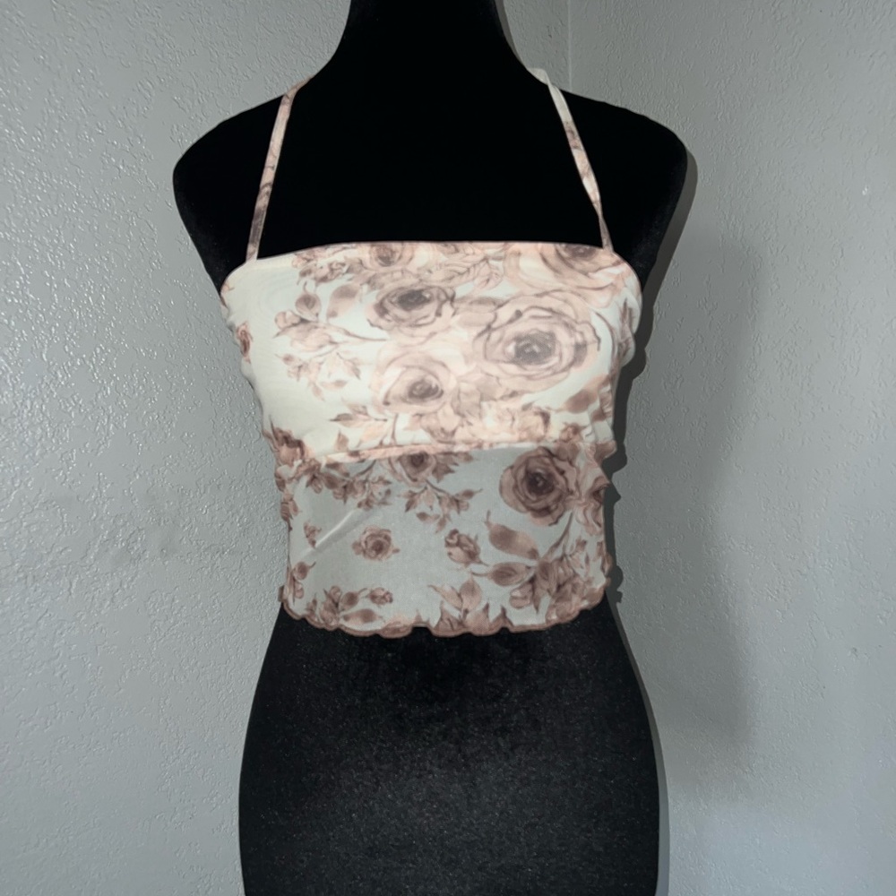 Floral Print Women's Top